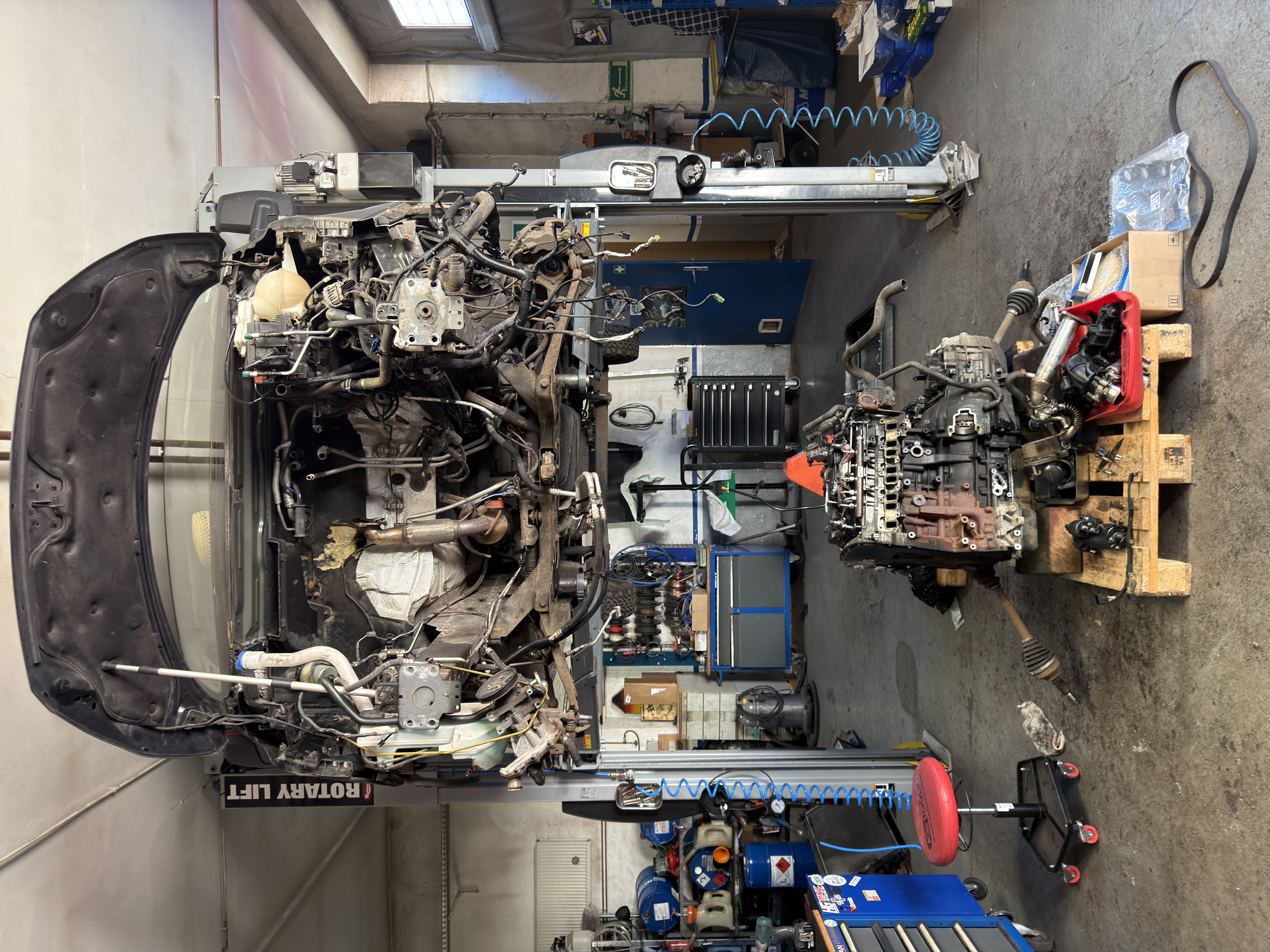 Ford Transit Motor tausch